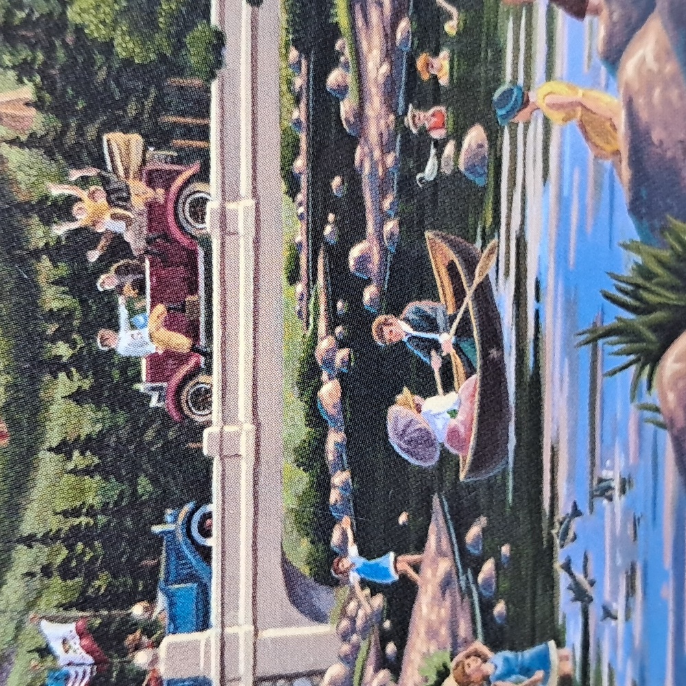500pc DOWDLE FOLK ART Jigsaw Puzzle "YOSEMITE" by Eric Dowdle - Picture 13 of 17